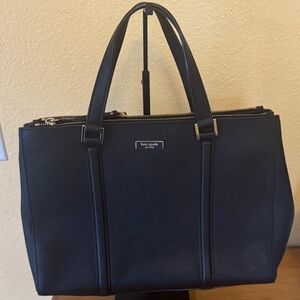 Kate Spade black  Leather Tote